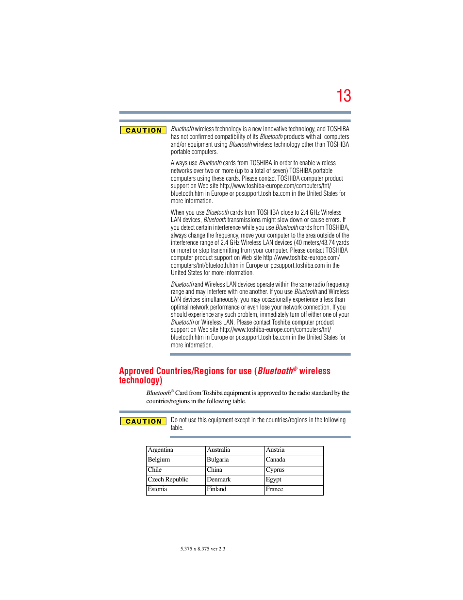 Toshiba NB250 User Manual | Page 13 / 197