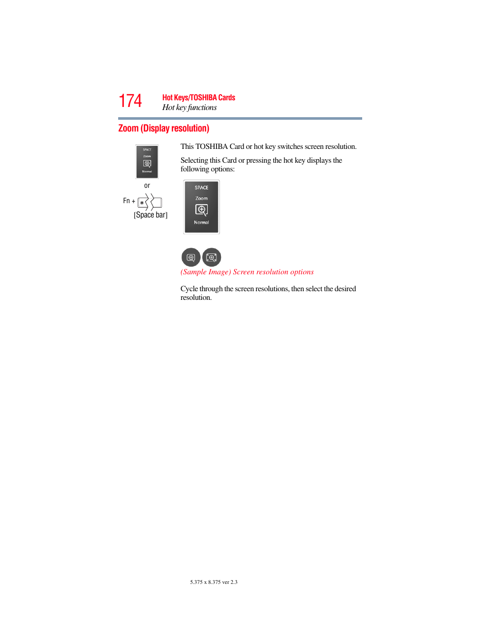 Zoom (display resolution) | Toshiba NB250 User Manual | Page 174 / 197