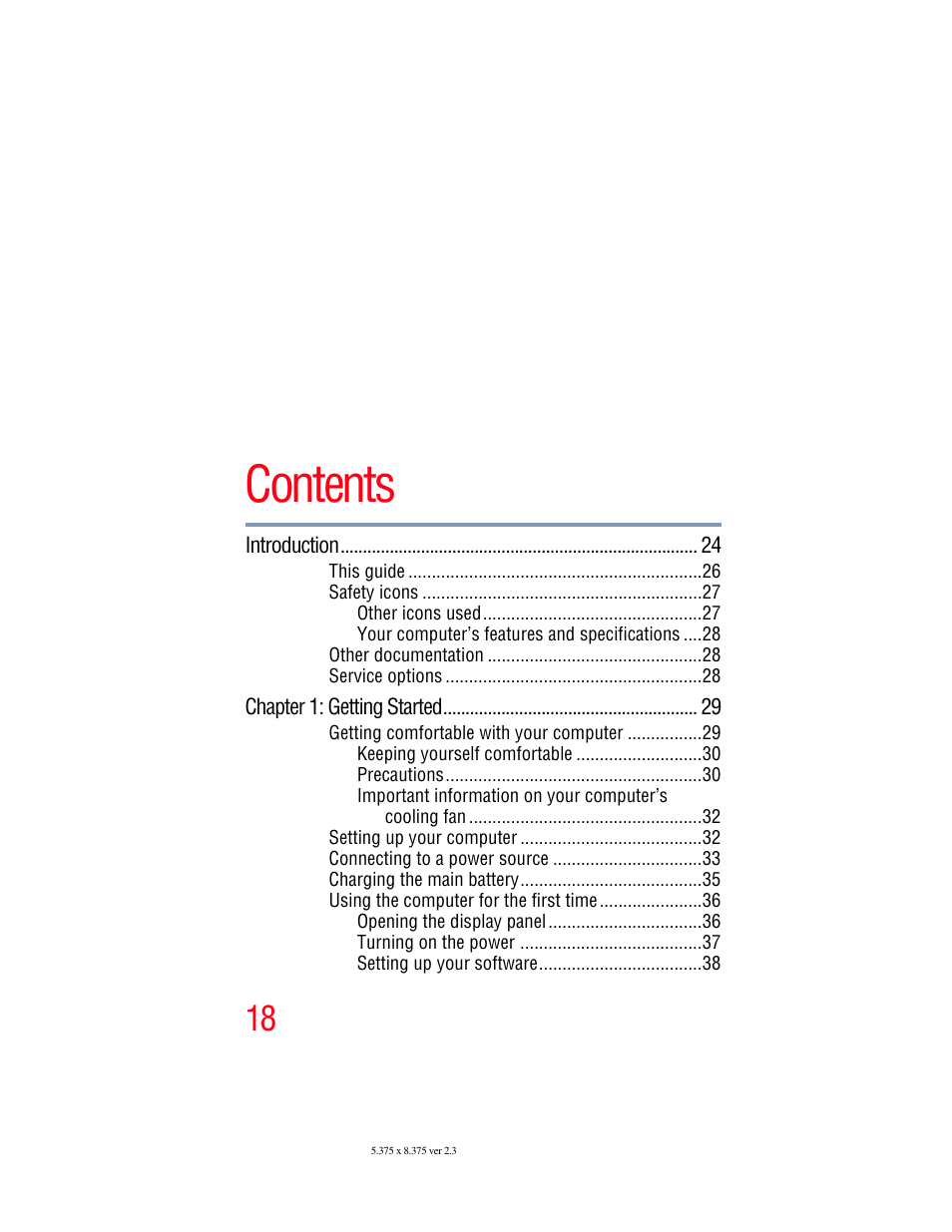 Toshiba NB250 User Manual | Page 18 / 197