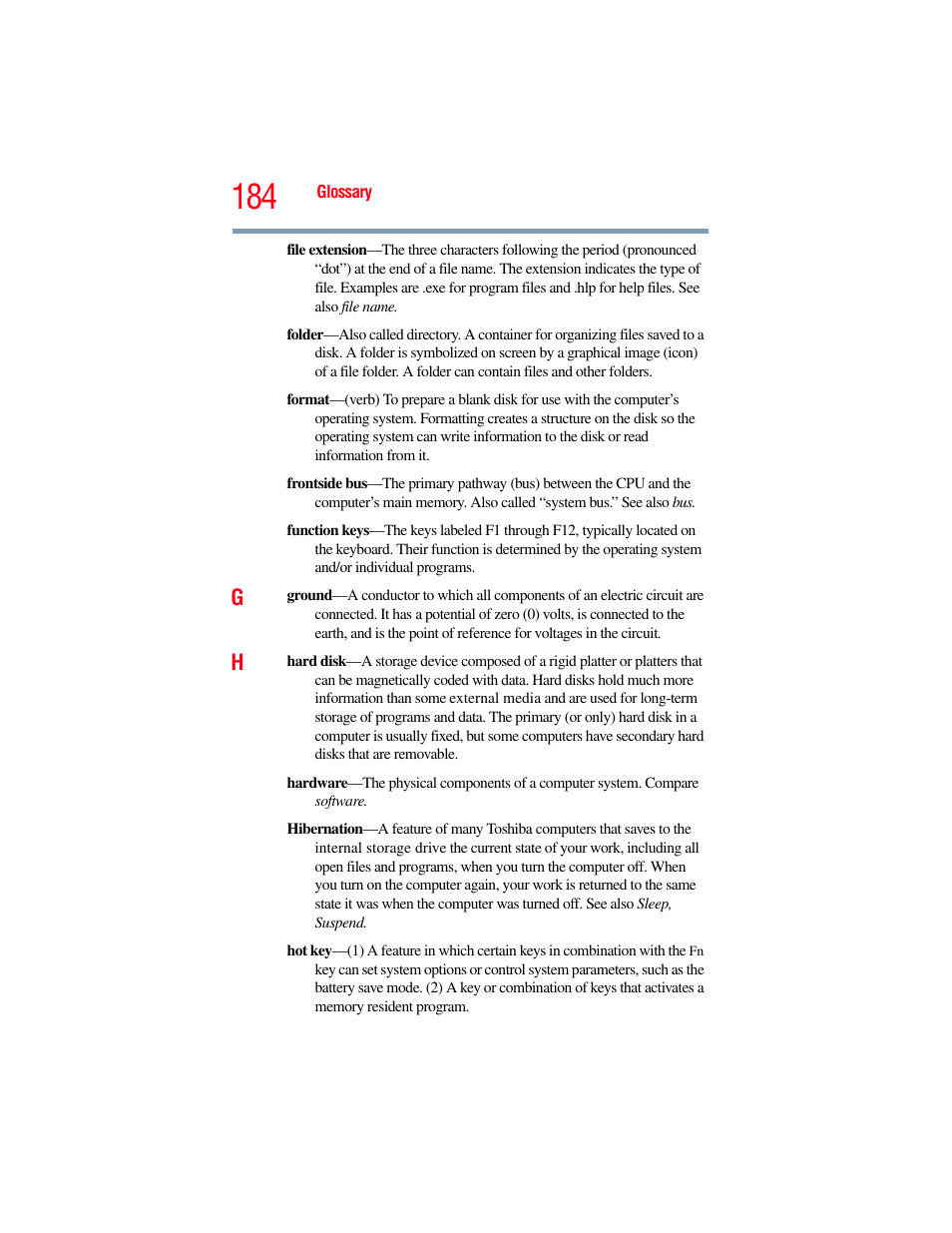 Toshiba NB250 User Manual | Page 184 / 197