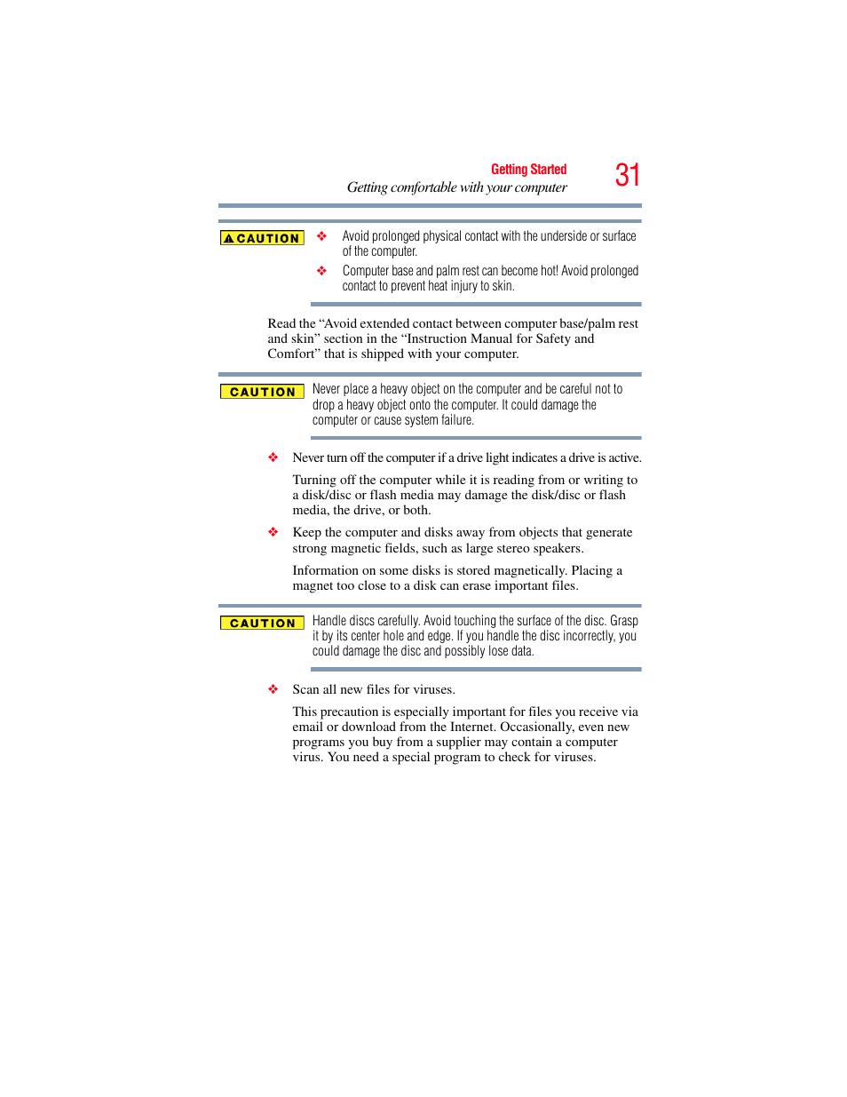 Toshiba NB250 User Manual | Page 31 / 197