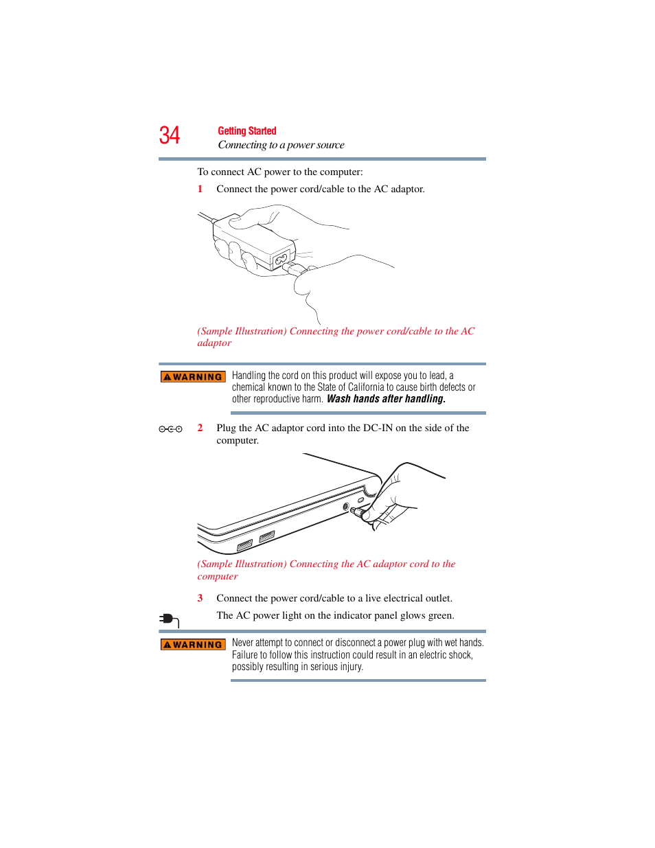 Toshiba NB250 User Manual | Page 34 / 197