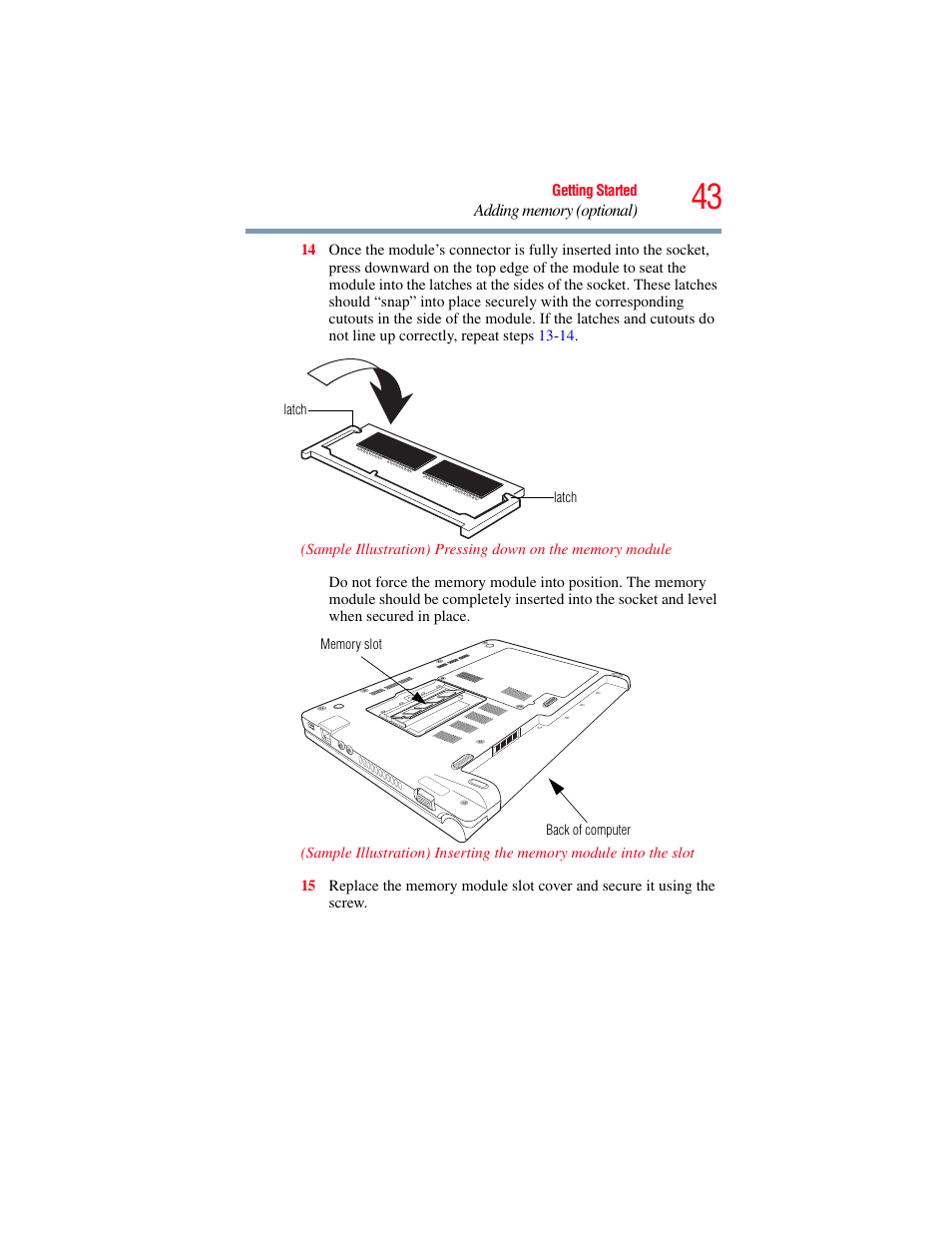 Toshiba NB250 User Manual | Page 43 / 197