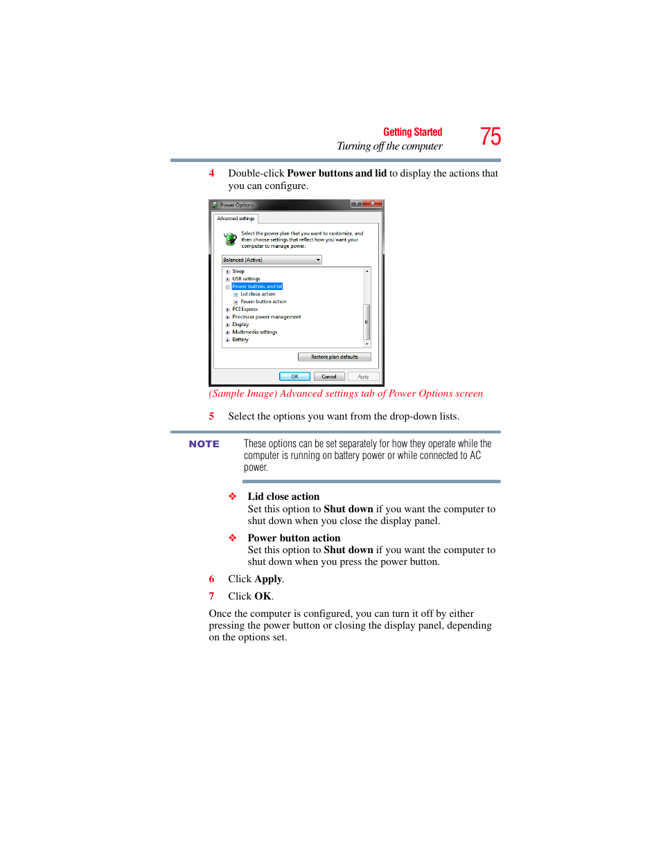 Toshiba NB250 User Manual | Page 75 / 197