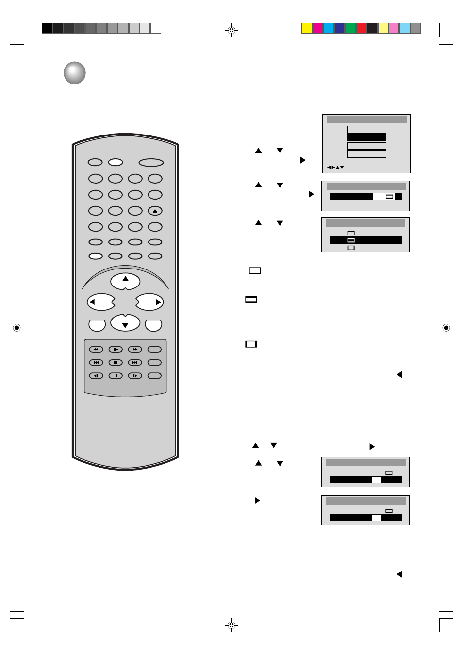 Setting the aspect ratio of tv screen, Status on screen display | Toshiba MD19N3 User Manual | Page 33 / 47