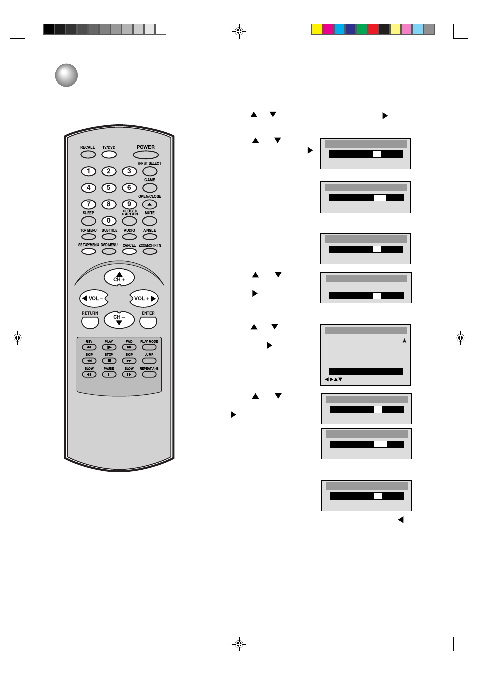 To change the parental level, 36 to change the parental level | Toshiba MD19N3 User Manual | Page 36 / 47