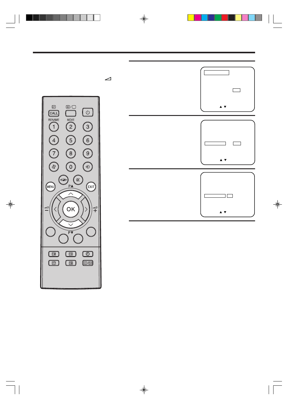 Setting the panel lock protection | Toshiba 15V31B User Manual | Page 18 / 30