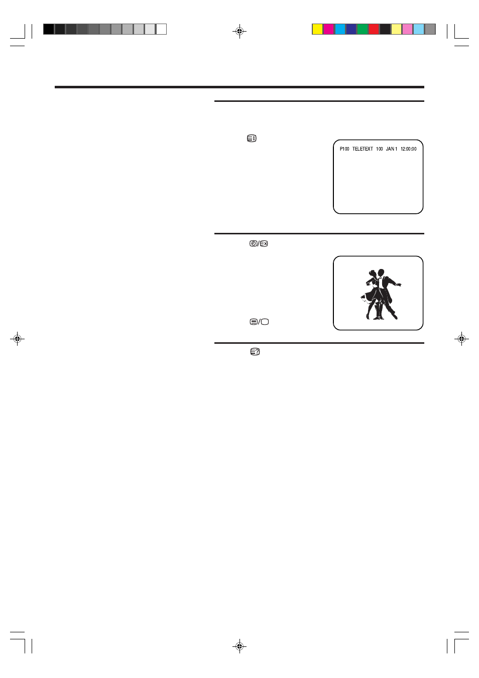 Teletext feature | Toshiba 15V31B User Manual | Page 25 / 30
