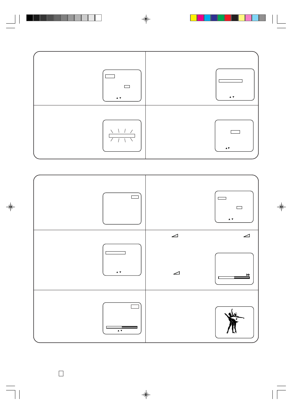 Auto tuning 4. manual tuning | Toshiba 15V31B User Manual | Page 30 / 30