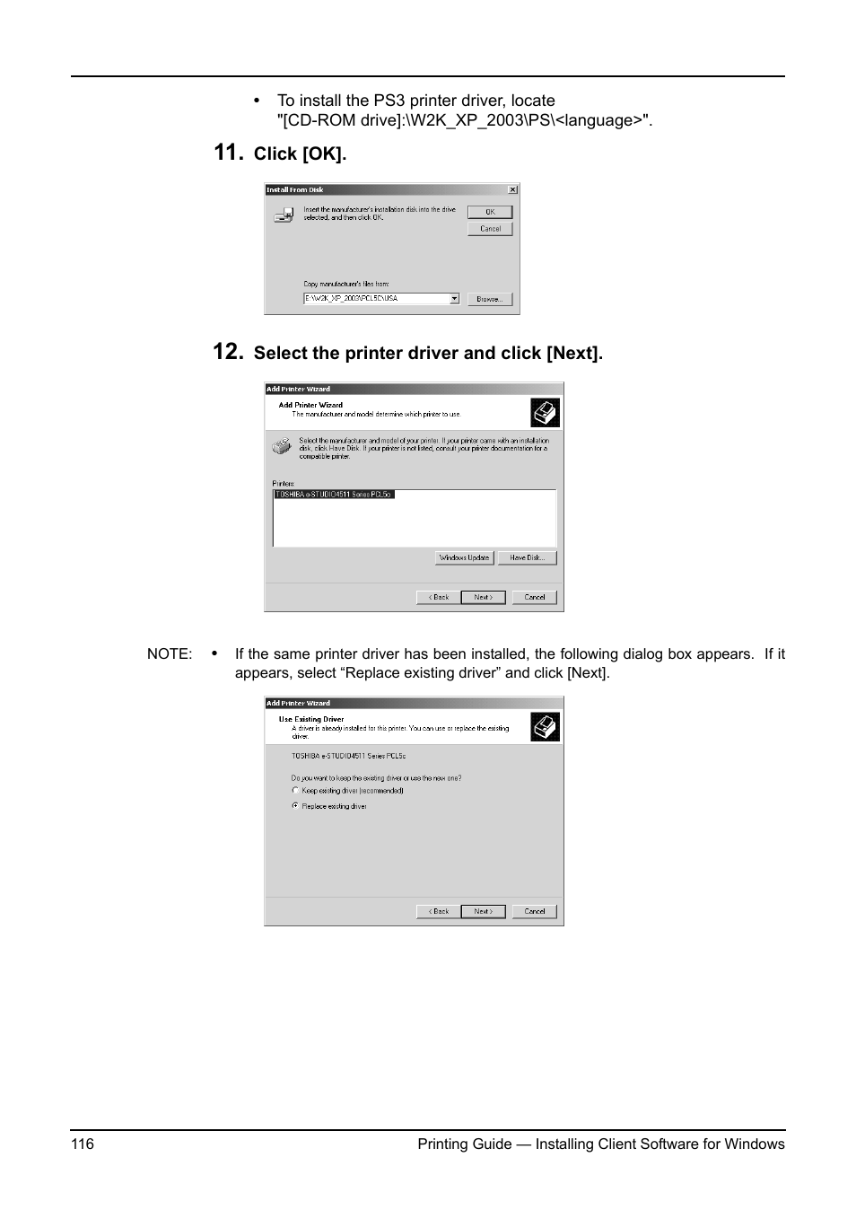 Toshiba ESTUDIO 3511 User Manual | Page 116 / 382
