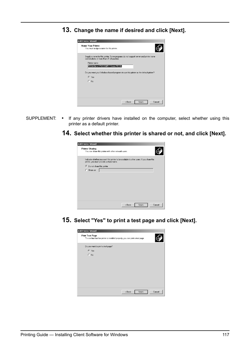 Toshiba ESTUDIO 3511 User Manual | Page 117 / 382