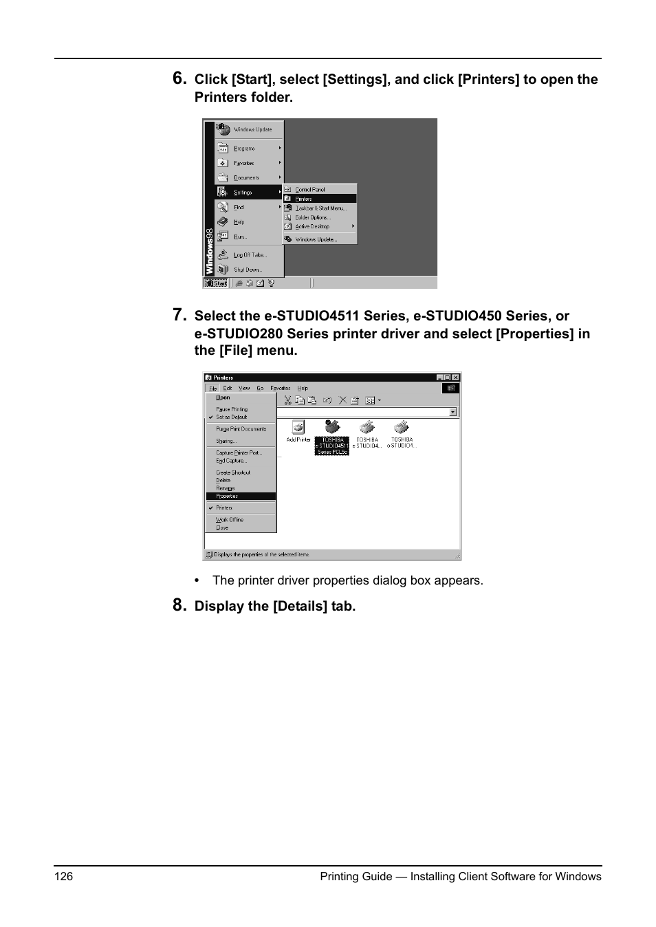 Toshiba ESTUDIO 3511 User Manual | Page 126 / 382