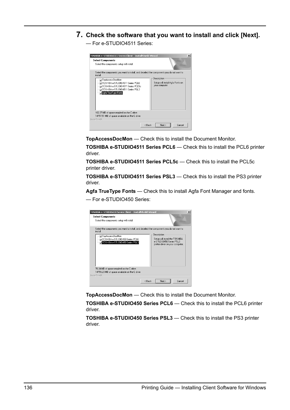 Toshiba ESTUDIO 3511 User Manual | Page 136 / 382