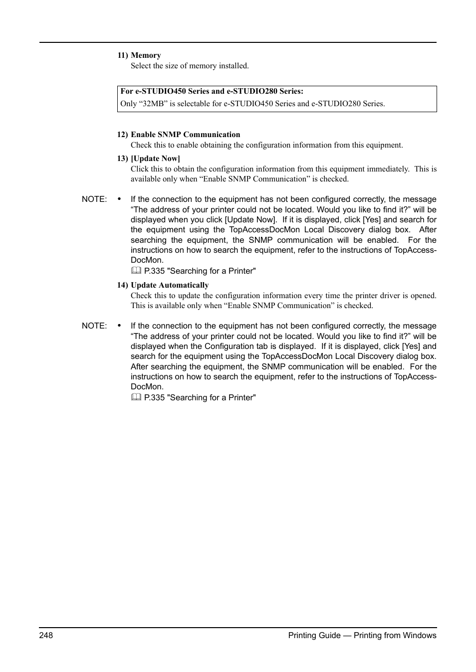 Toshiba ESTUDIO 3511 User Manual | Page 248 / 382