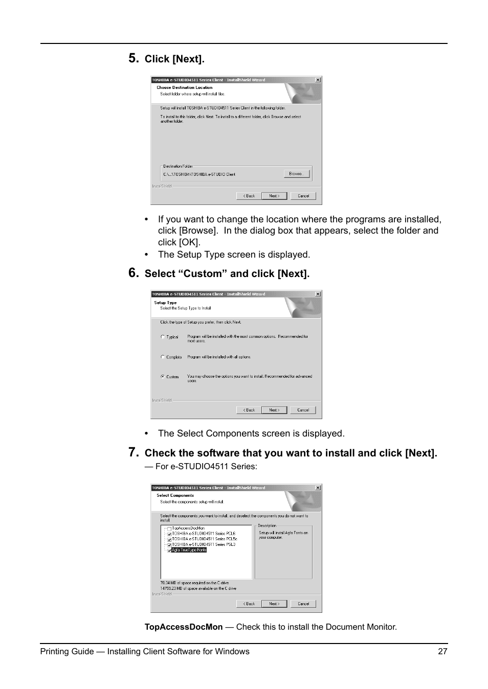 Toshiba ESTUDIO 3511 User Manual | Page 27 / 382