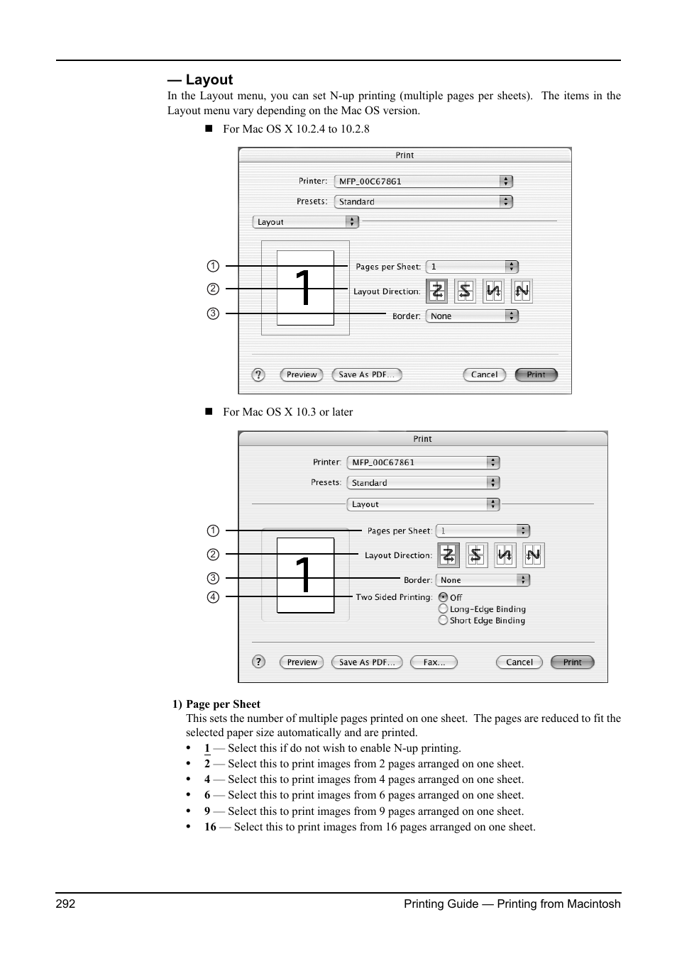 Layout | Toshiba ESTUDIO 3511 User Manual | Page 292 / 382