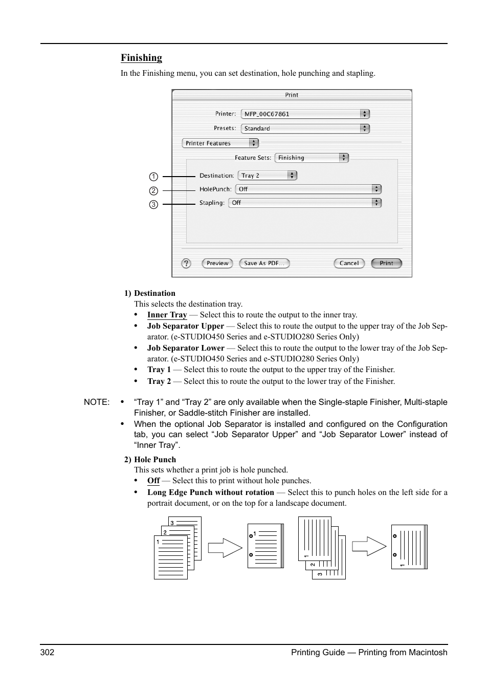 Finishing | Toshiba ESTUDIO 3511 User Manual | Page 302 / 382