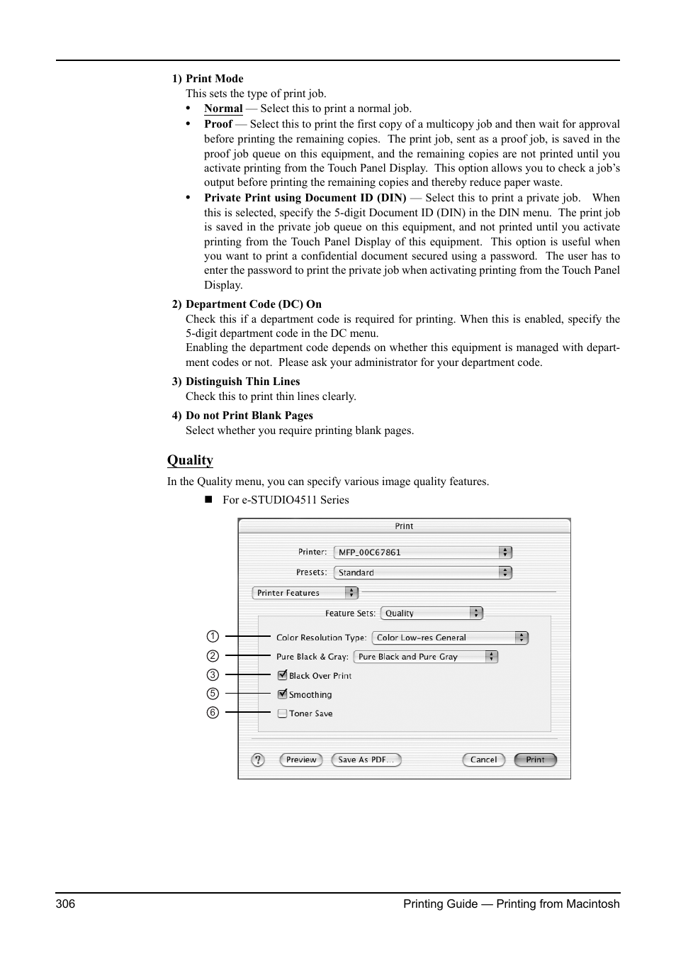 Quality | Toshiba ESTUDIO 3511 User Manual | Page 306 / 382