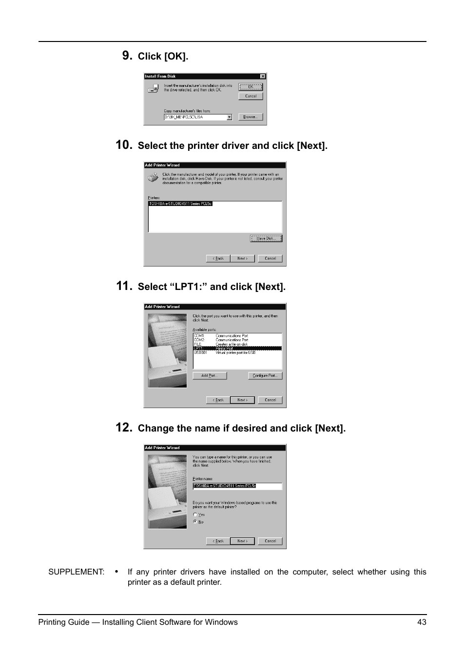 Toshiba ESTUDIO 3511 User Manual | Page 43 / 382
