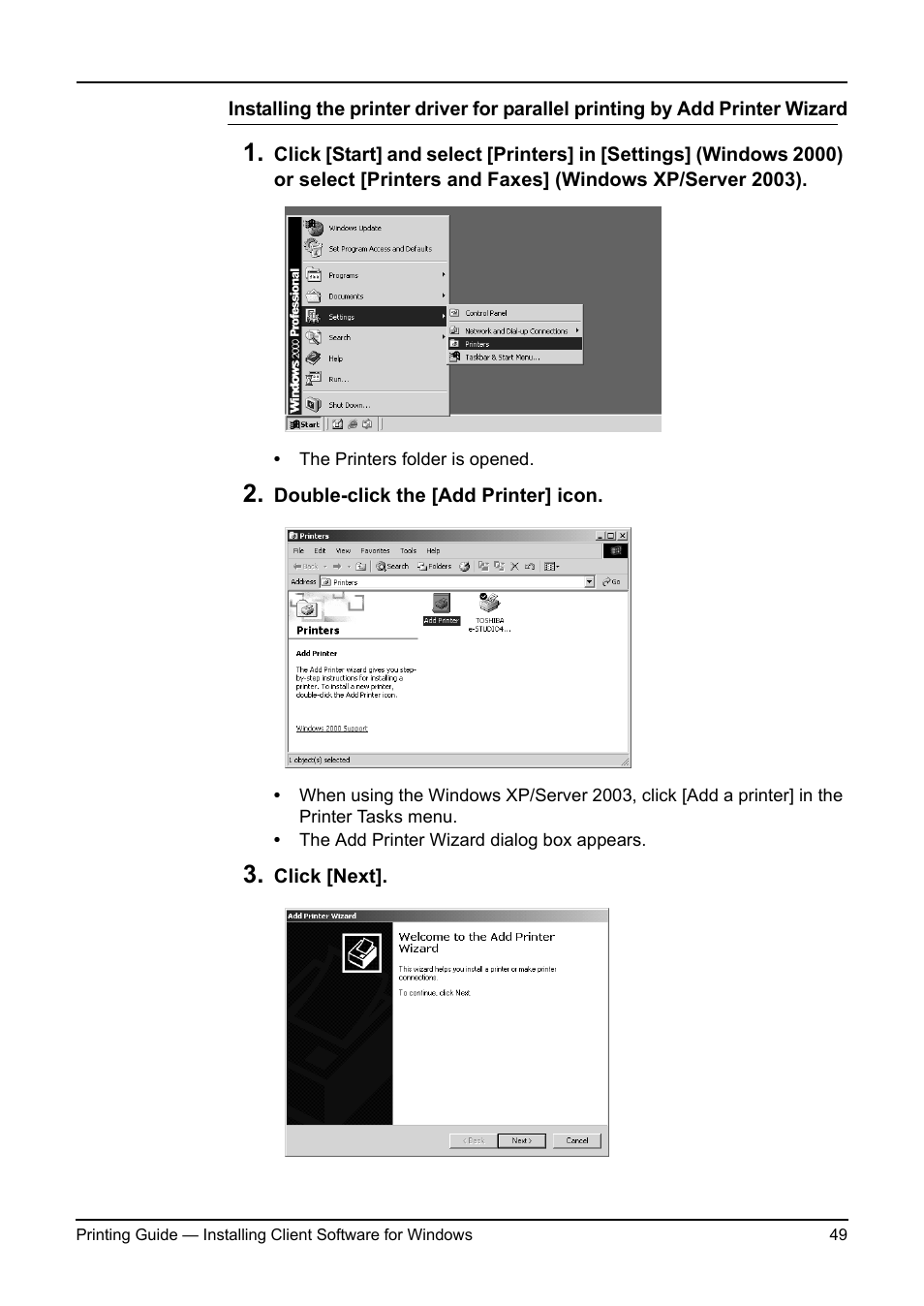 Toshiba ESTUDIO 3511 User Manual | Page 49 / 382