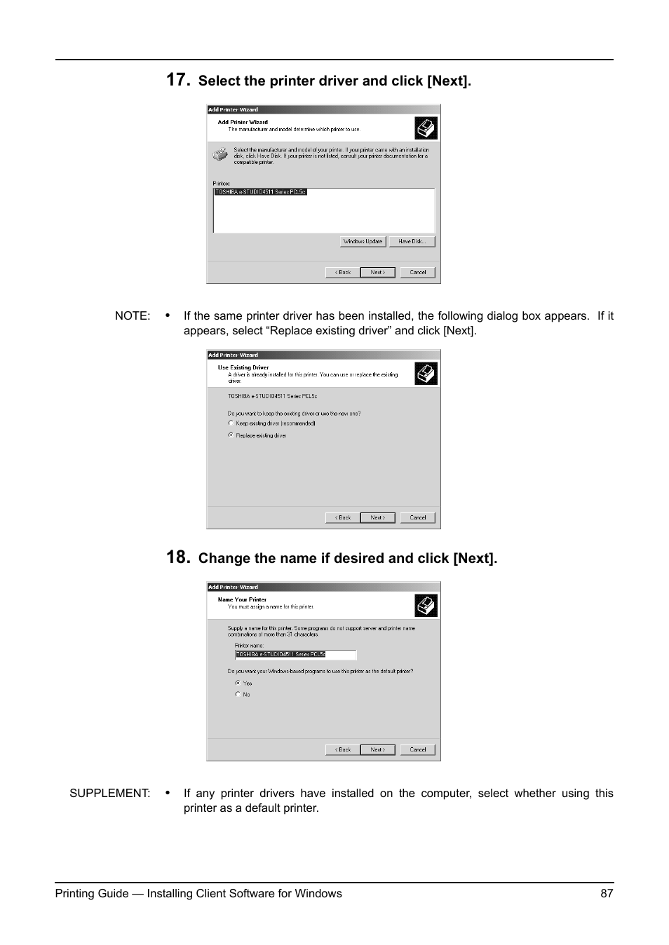 Toshiba ESTUDIO 3511 User Manual | Page 87 / 382