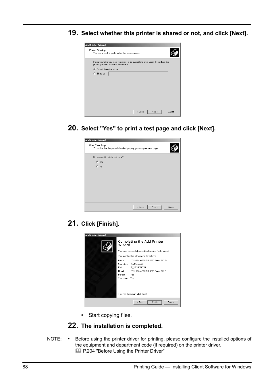 Toshiba ESTUDIO 3511 User Manual | Page 88 / 382