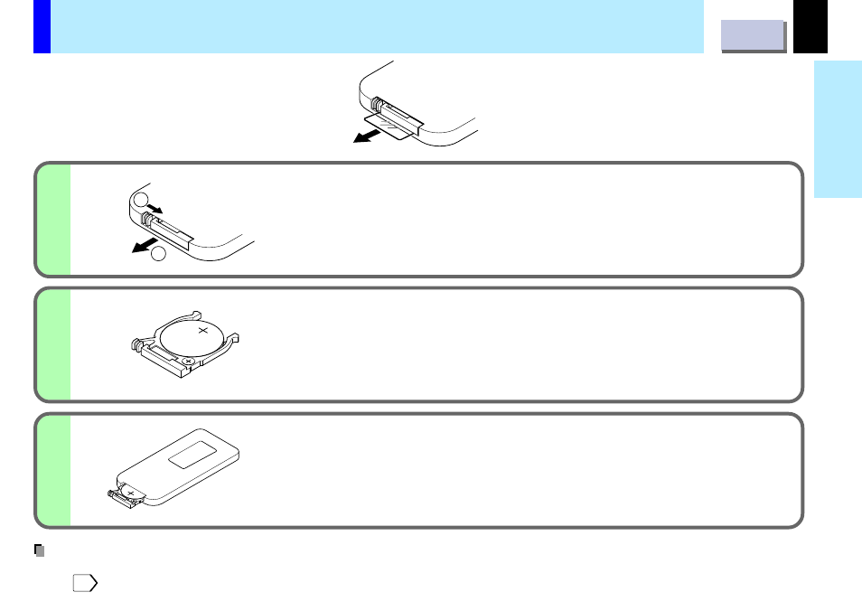 Loading a battery | Toshiba TLP-B2U User Manual | Page 14 / 67