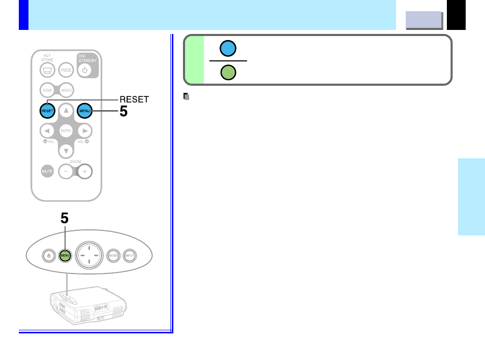 Setting the input signal (continued) | Toshiba TLP-B2U User Manual | Page 46 / 67