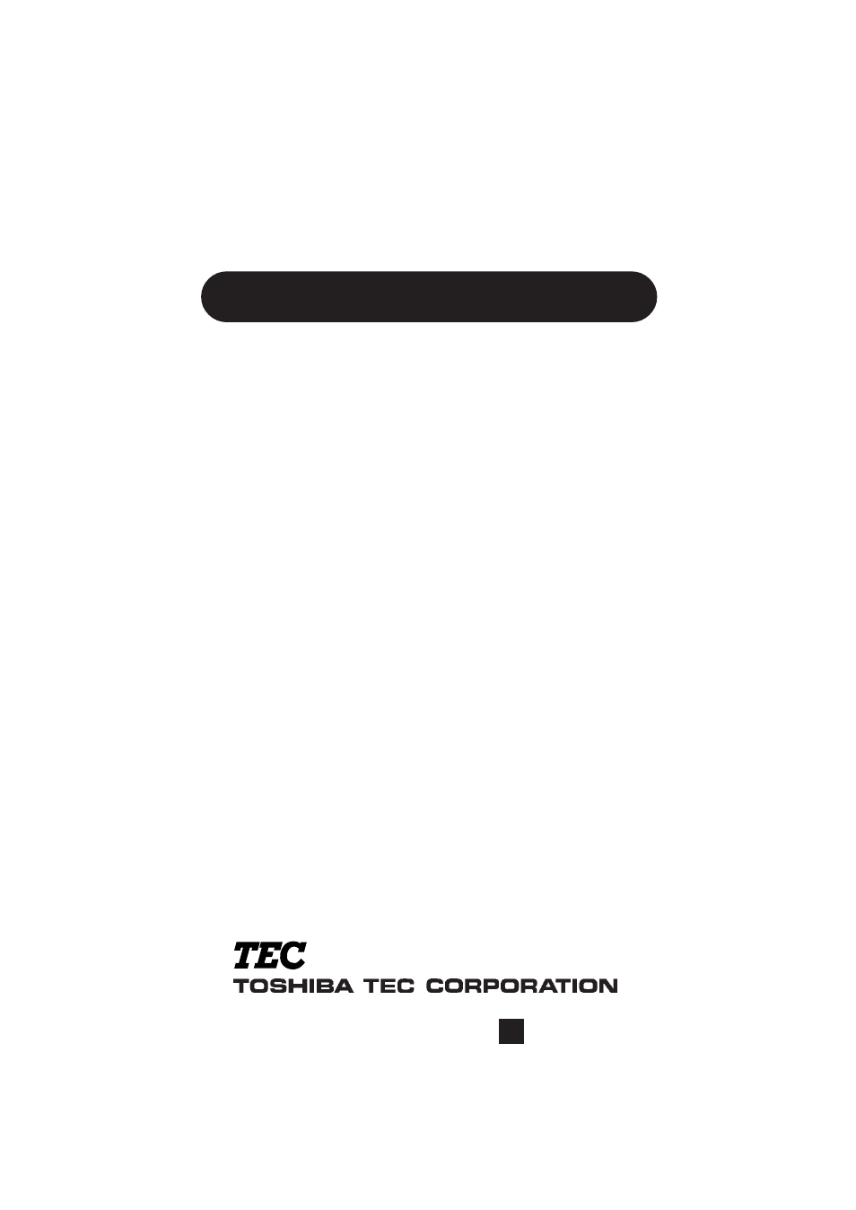Toshiba TEC EM1-33043A User Manual | Page 46 / 46