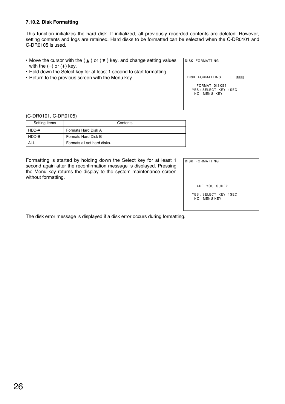 Toshiba C-DR0101 User Manual | Page 26 / 56