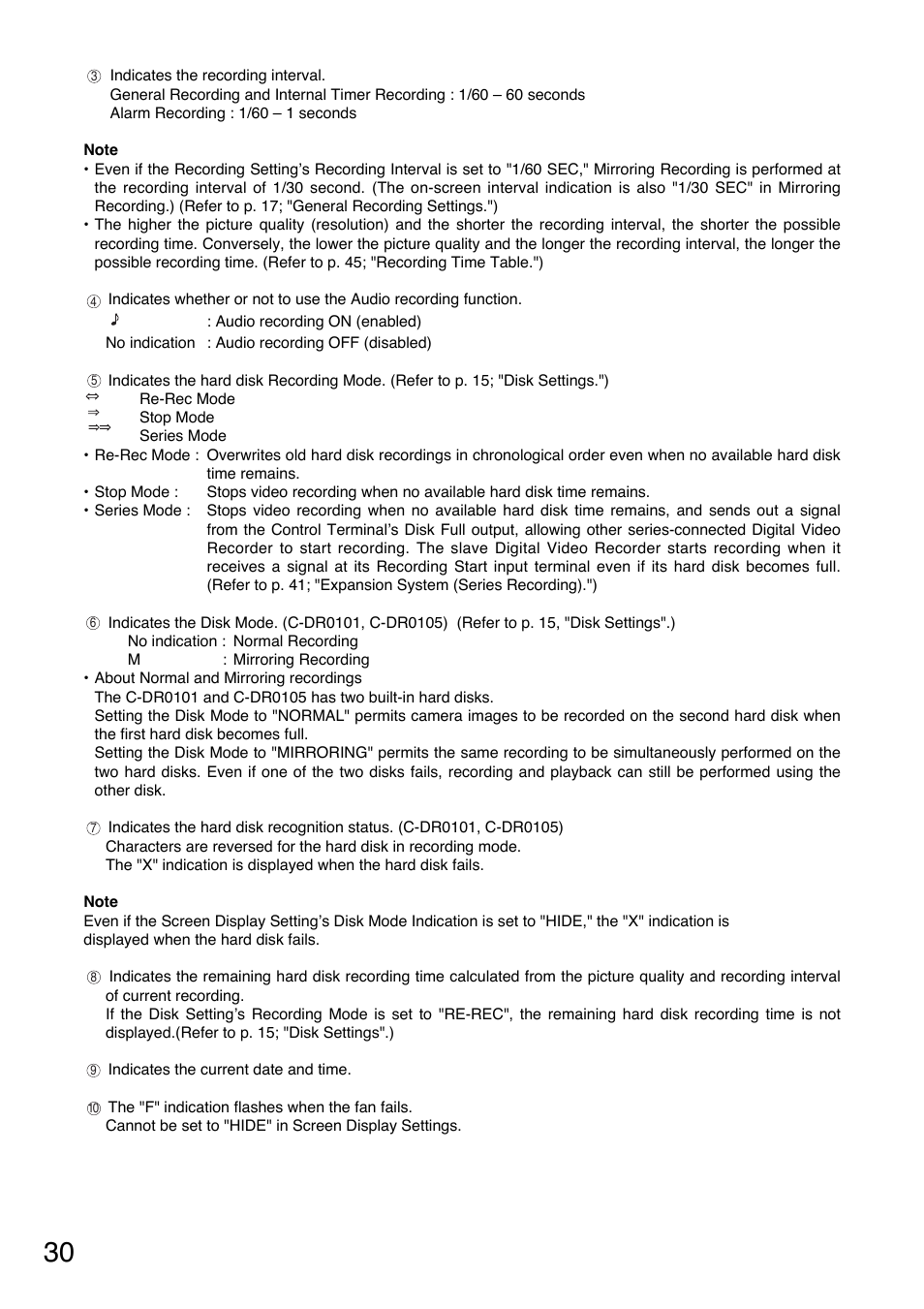 Toshiba C-DR0101 User Manual | Page 30 / 56