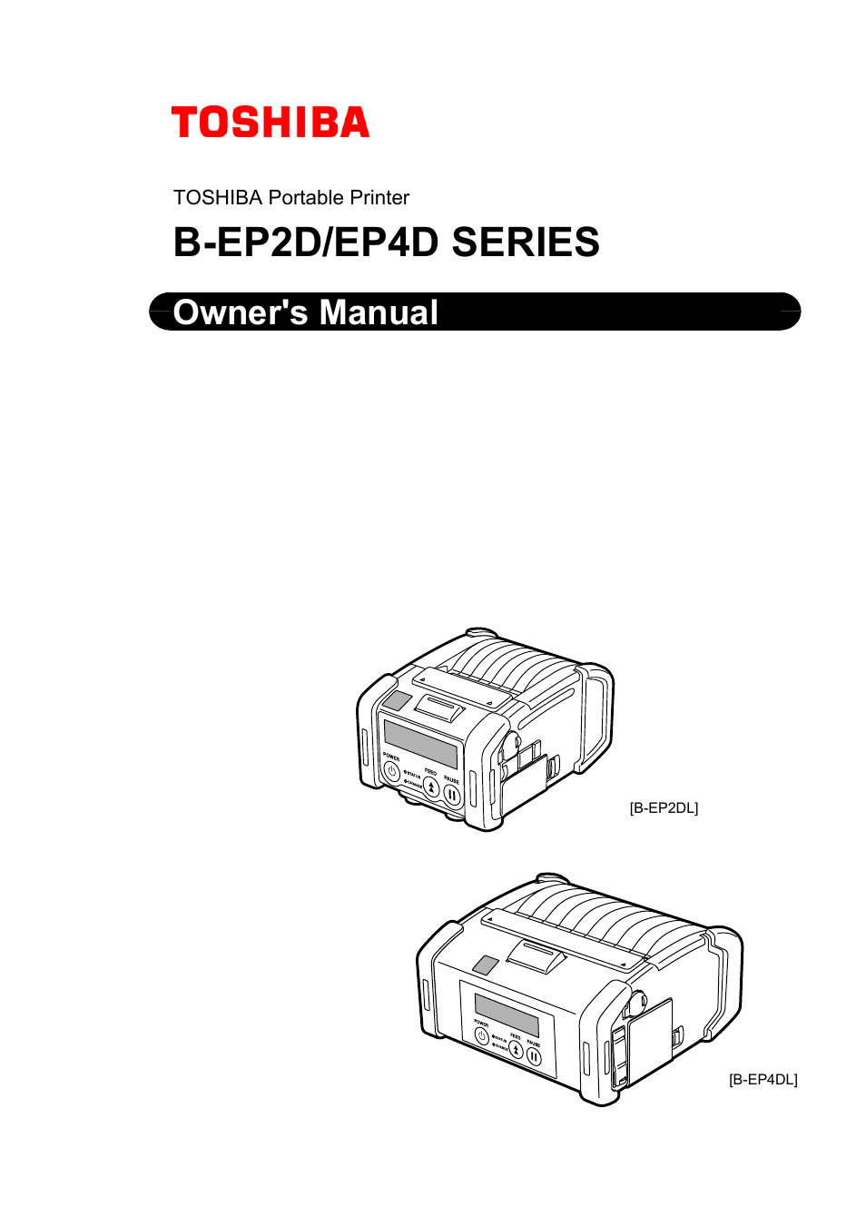 Toshiba B-EP4DL User Manual | 28 pages