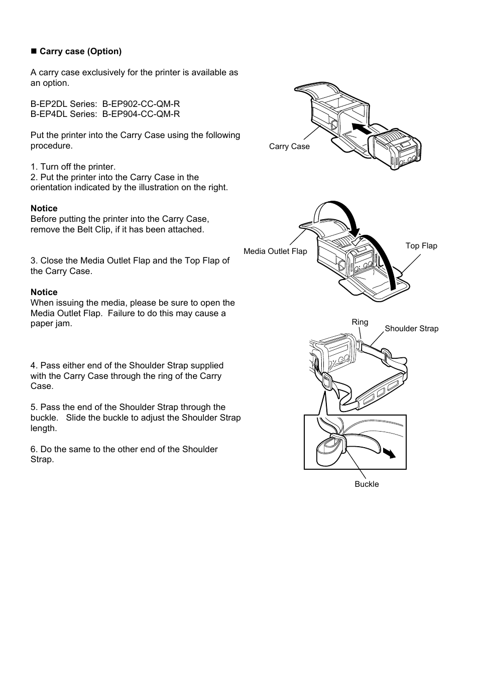 Toshiba B-EP4DL User Manual | Page 15 / 28