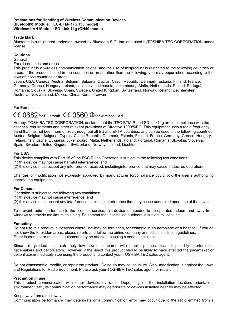 Toshiba B-EP4DL User Manual | Page 4 / 28