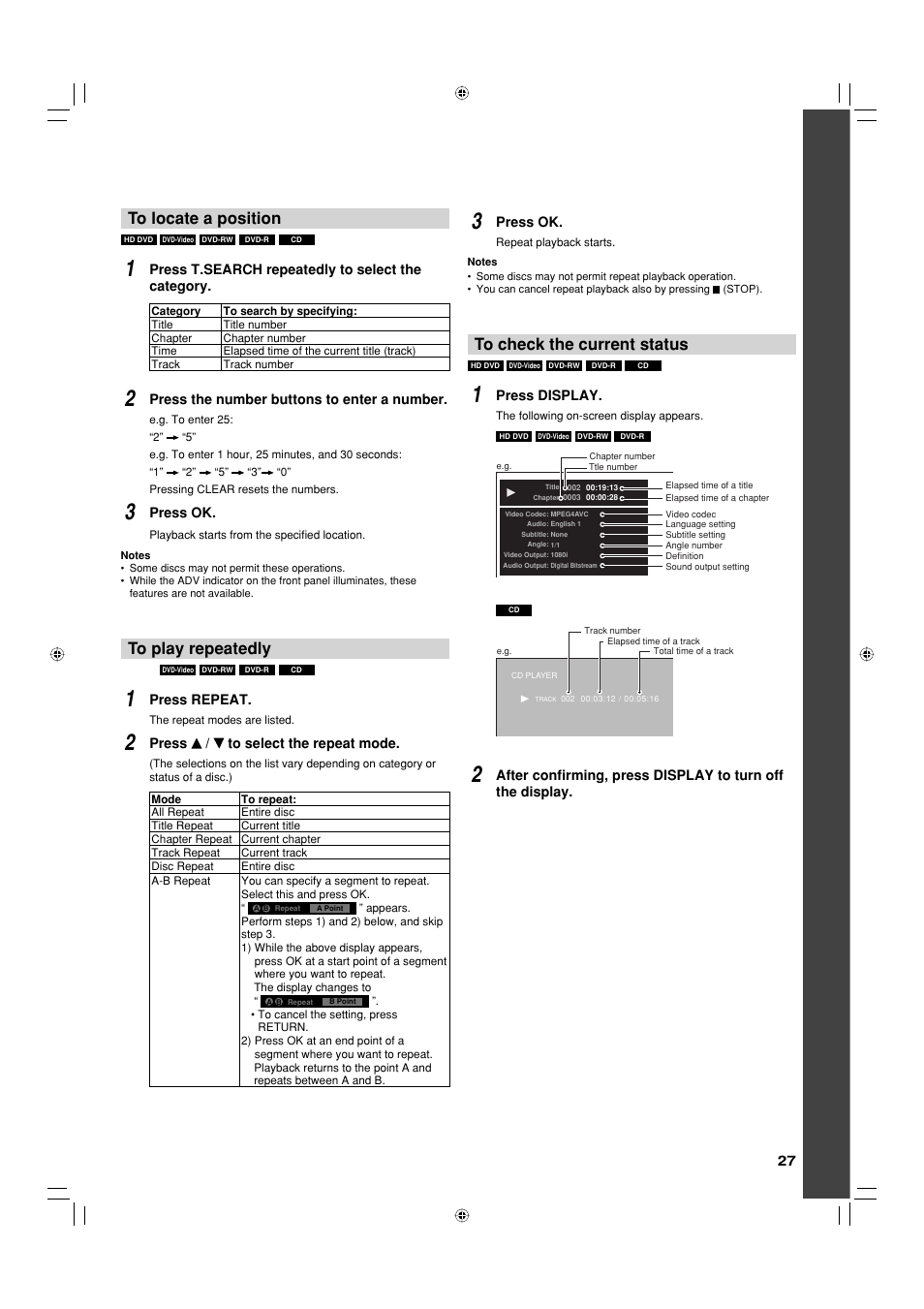 Toshiba HD-EP30KE User Manual | Page 27 / 40