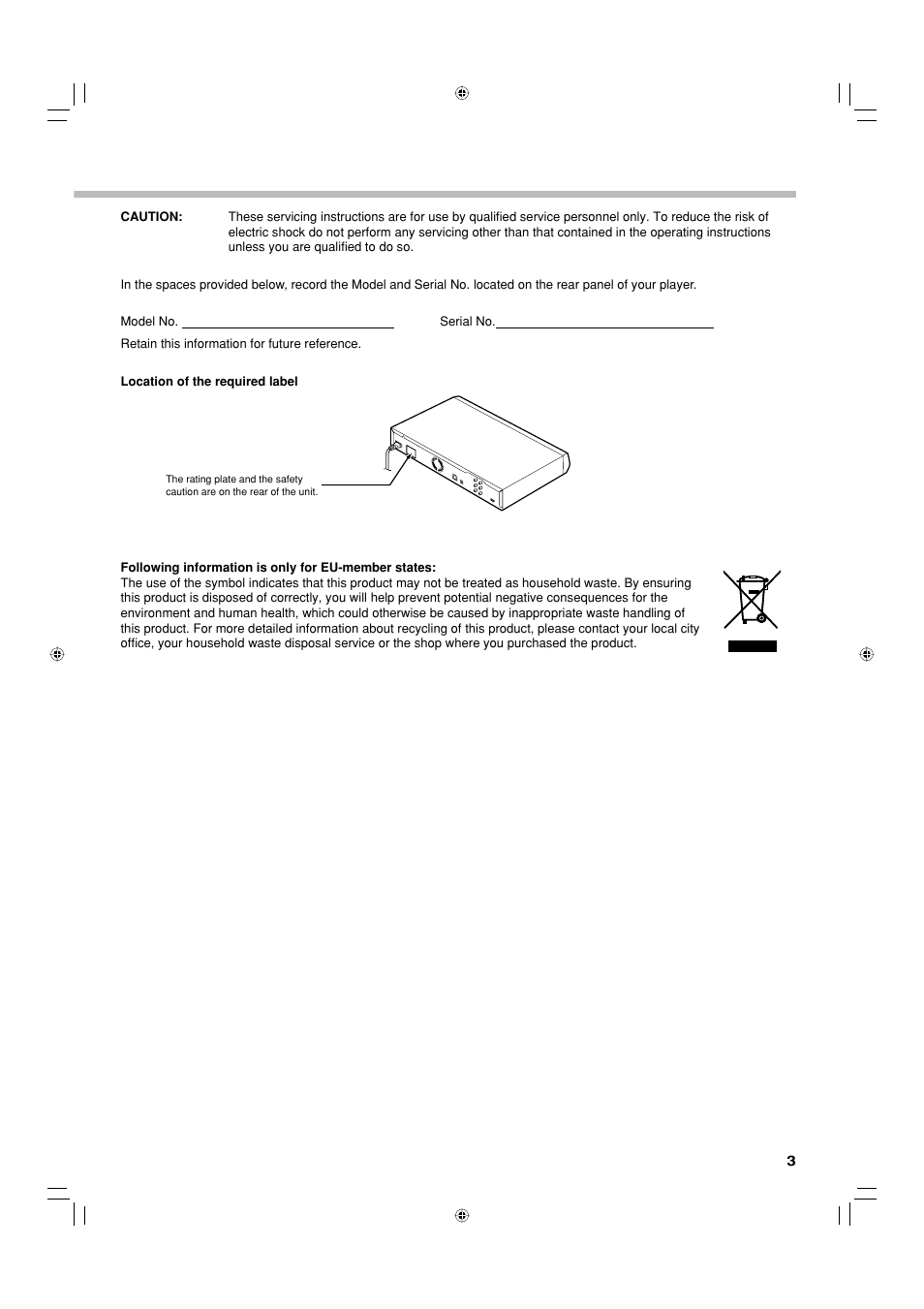 Toshiba HD-EP30KE User Manual | Page 3 / 40