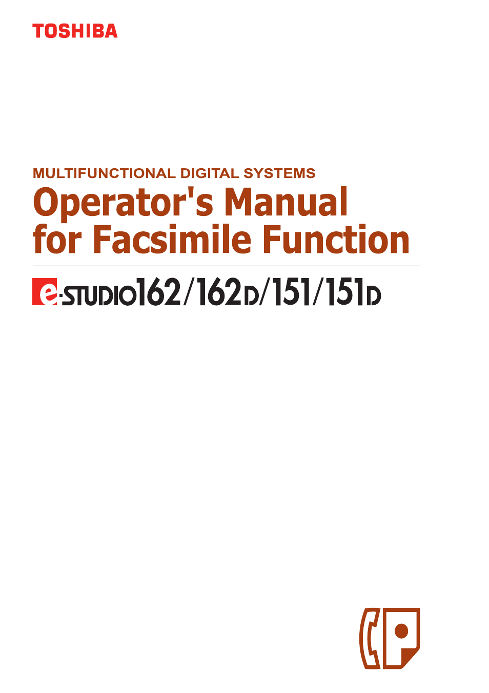 Toshiba 151D User Manual | 104 pages