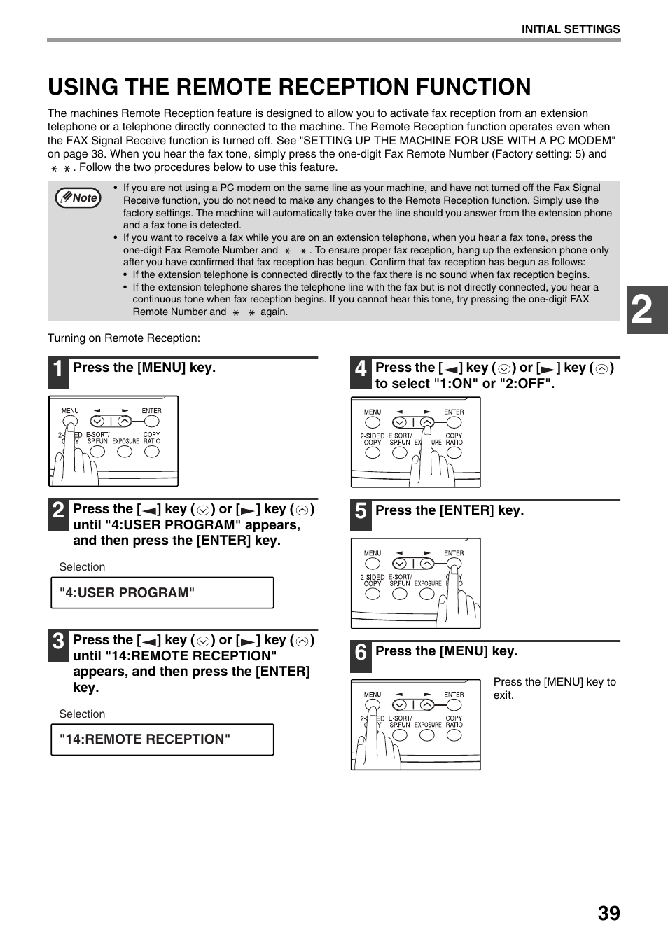 Using the remote reception function | Toshiba 151D User Manual | Page 43 / 104