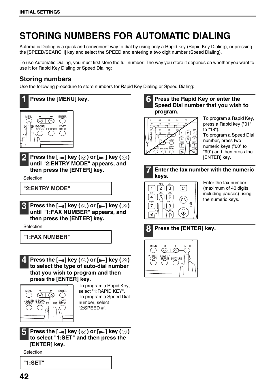 Storing numbers for automatic dialing, Storing numbers | Toshiba 151D User Manual | Page 46 / 104