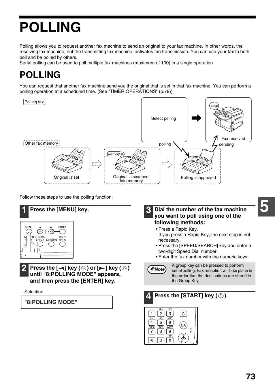 Polling | Toshiba 151D User Manual | Page 77 / 104
