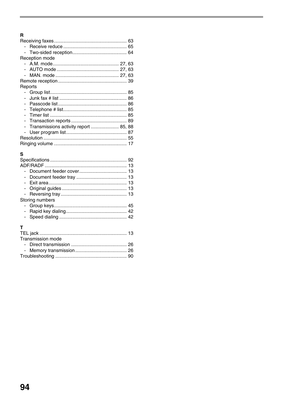 Toshiba 151D User Manual | Page 98 / 104