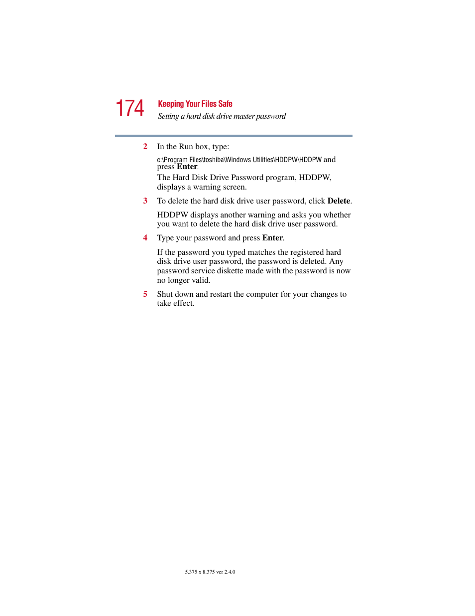 Toshiba PORT User Manual | Page 174 / 243