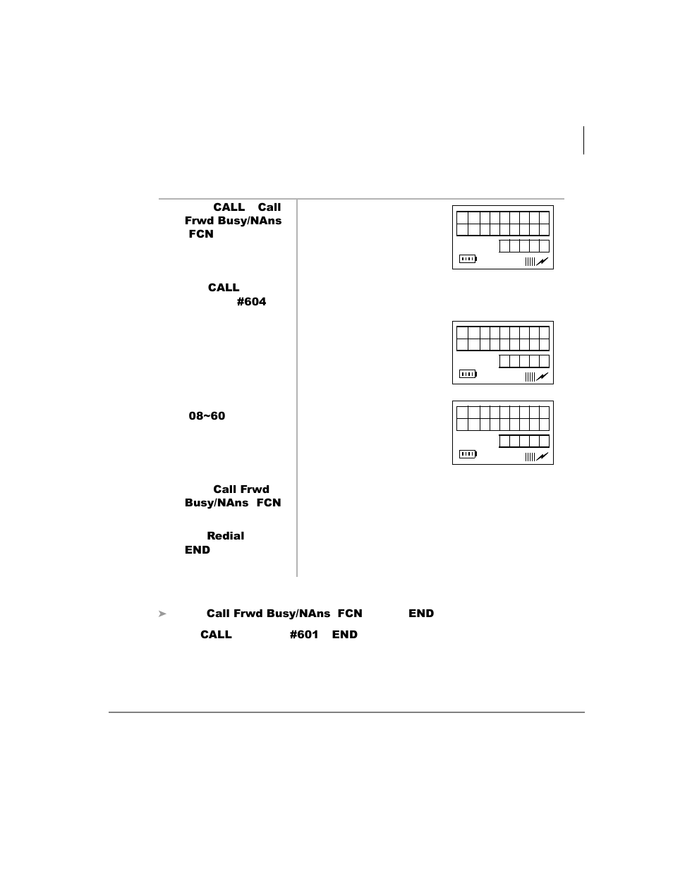 Call forward–busy/no answer | Toshiba Strata AirLink Integrated Wireless Handset User Manual | Page 55 / 131