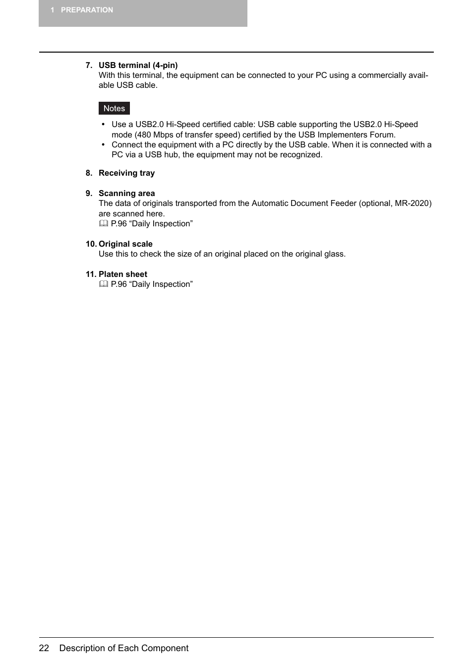 Toshiba Printer DP-1810 User Manual | Page 24 / 110