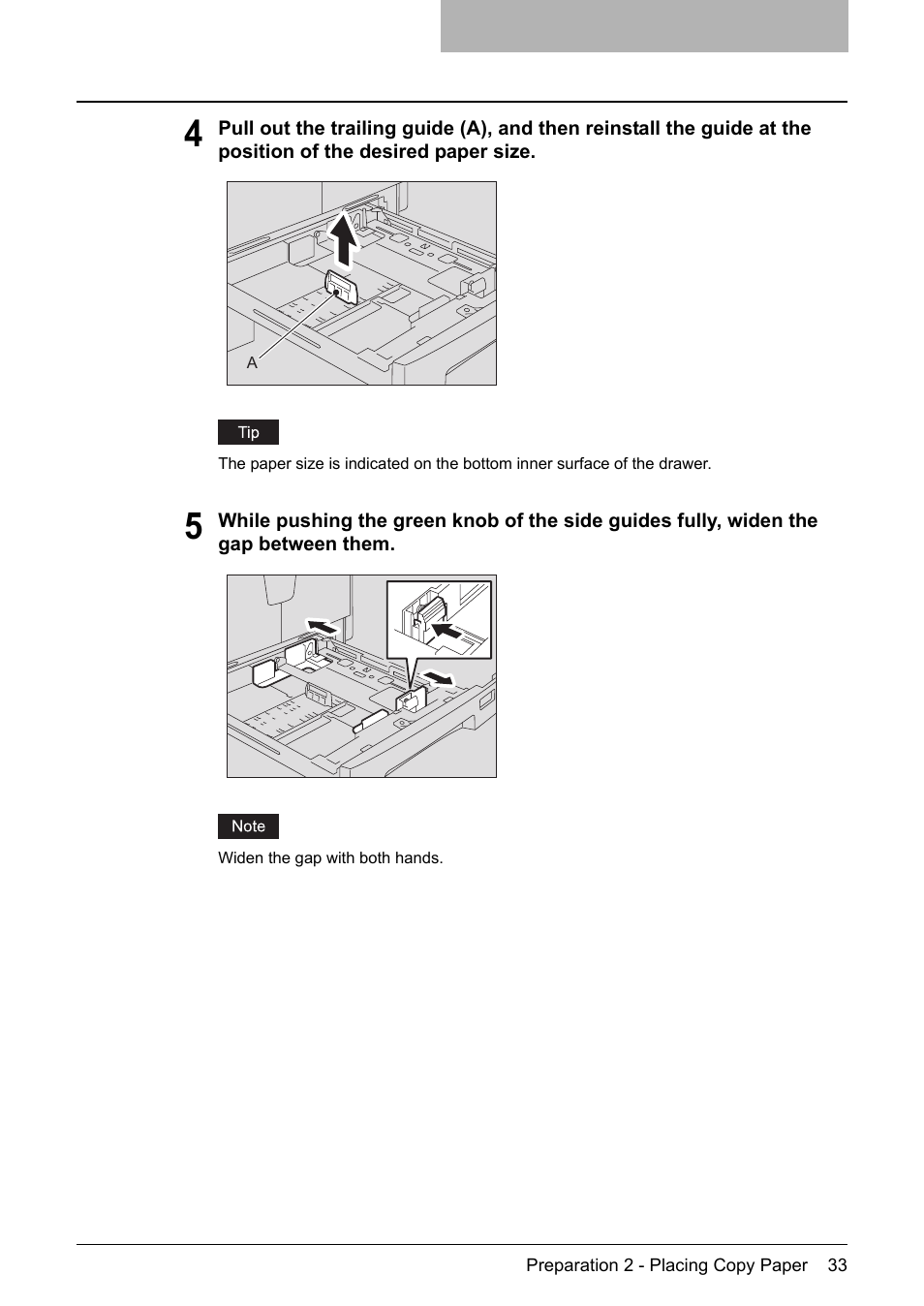 Toshiba Printer DP-1810 User Manual | Page 35 / 110