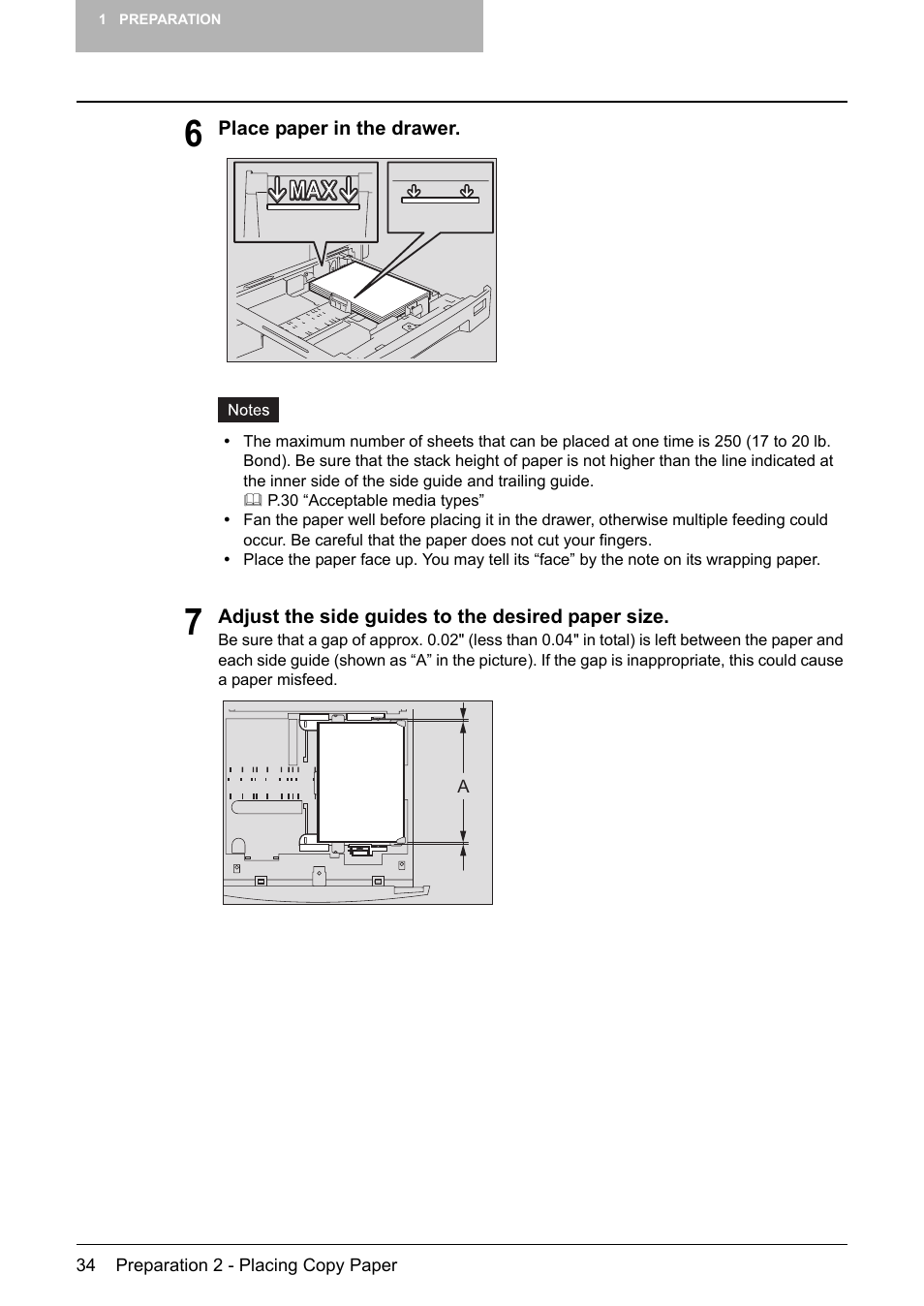 Toshiba Printer DP-1810 User Manual | Page 36 / 110