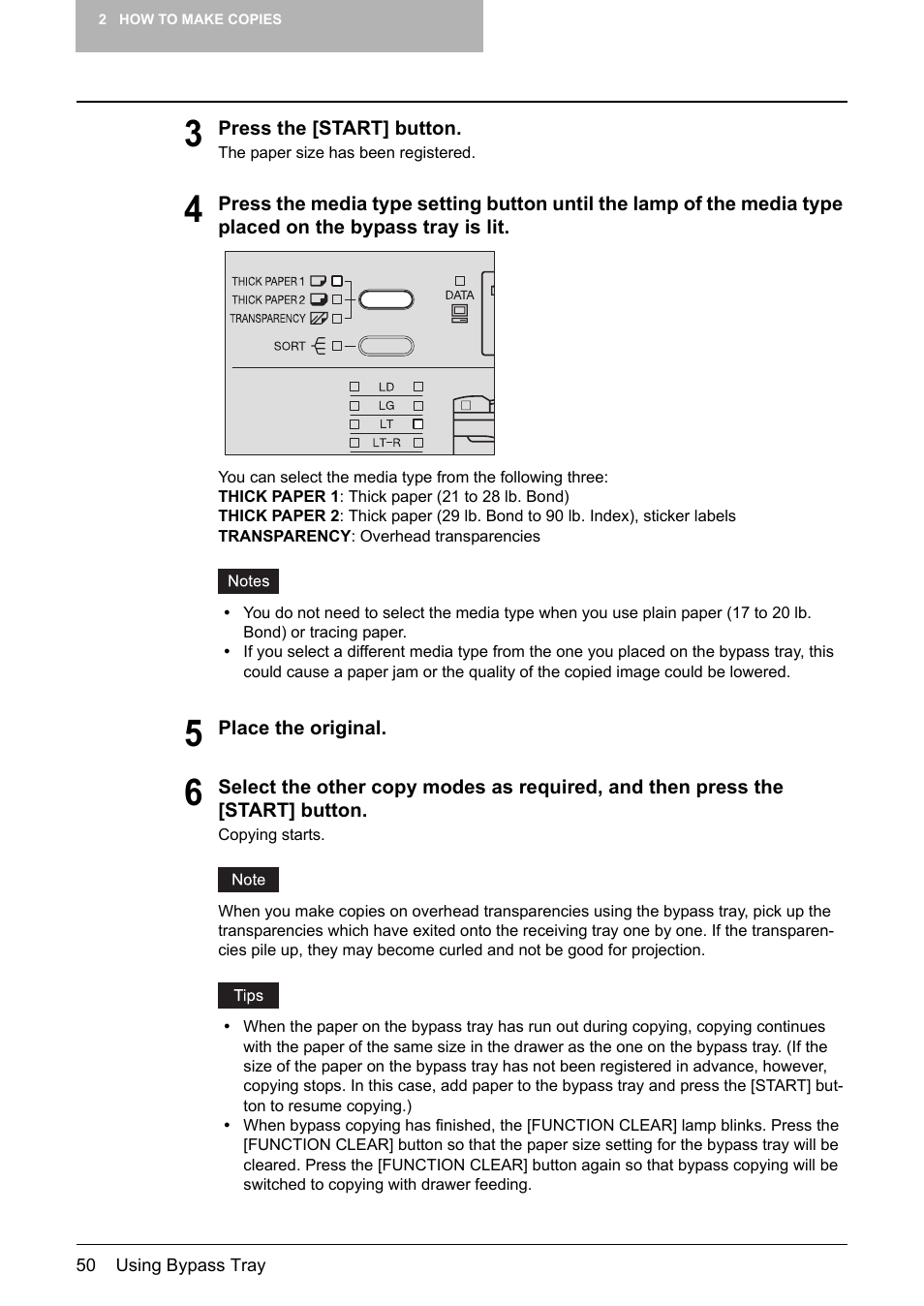 Toshiba Printer DP-1810 User Manual | Page 52 / 110