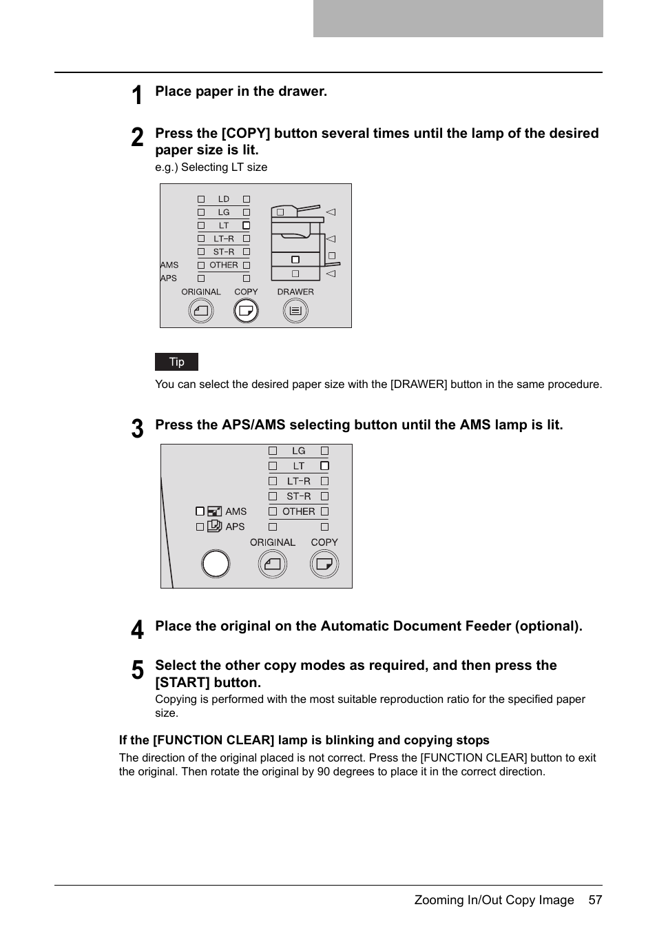 Toshiba Printer DP-1810 User Manual | Page 59 / 110
