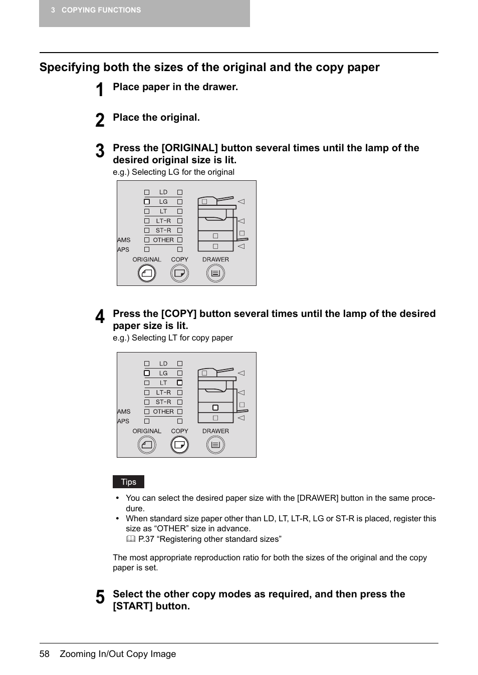 Toshiba Printer DP-1810 User Manual | Page 60 / 110