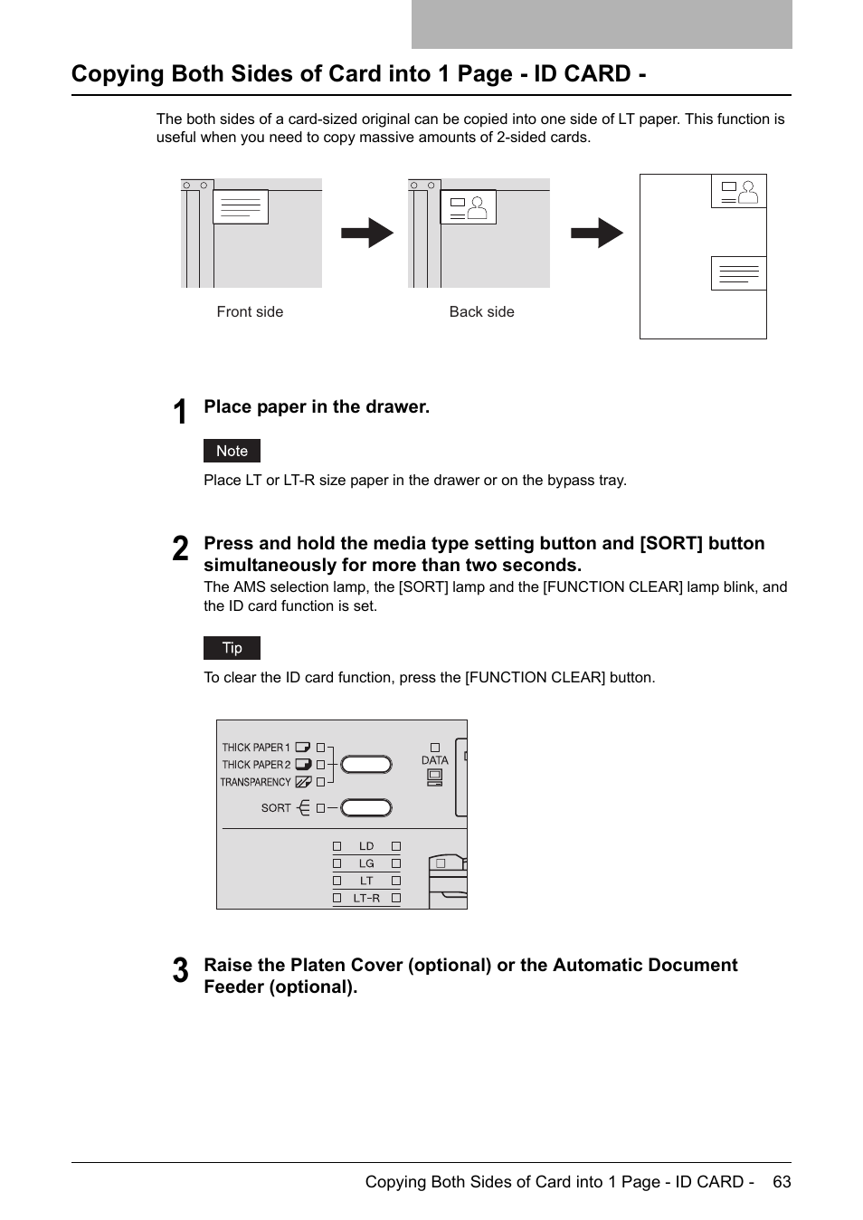 Toshiba Printer DP-1810 User Manual | Page 65 / 110